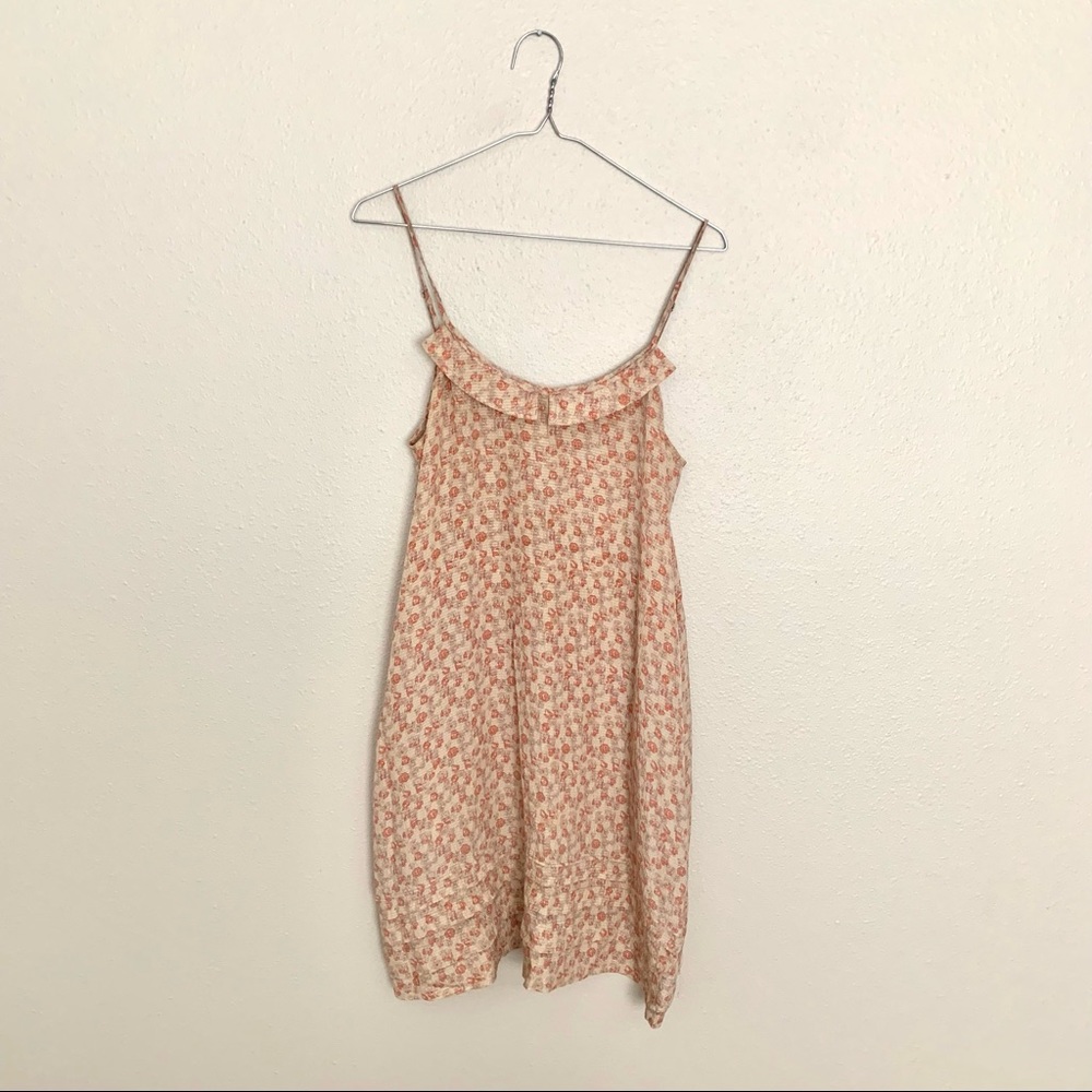 Anthropologie Eloise Silk Floral Chemise